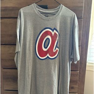 Atlanta Braves old school shirt sizes extra extra large just sits  in my closet